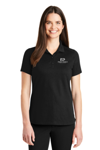 Front Porch Port Authority® Ladies SuperPro™ Knit Polo - Piercy Sports