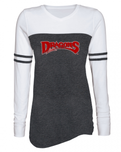 Dragons Ladies Varsity Tee - Piercy Sports