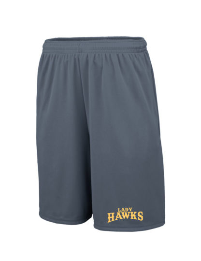 Lady Hawks Training Shorts with Pockets - Piercy Sports
