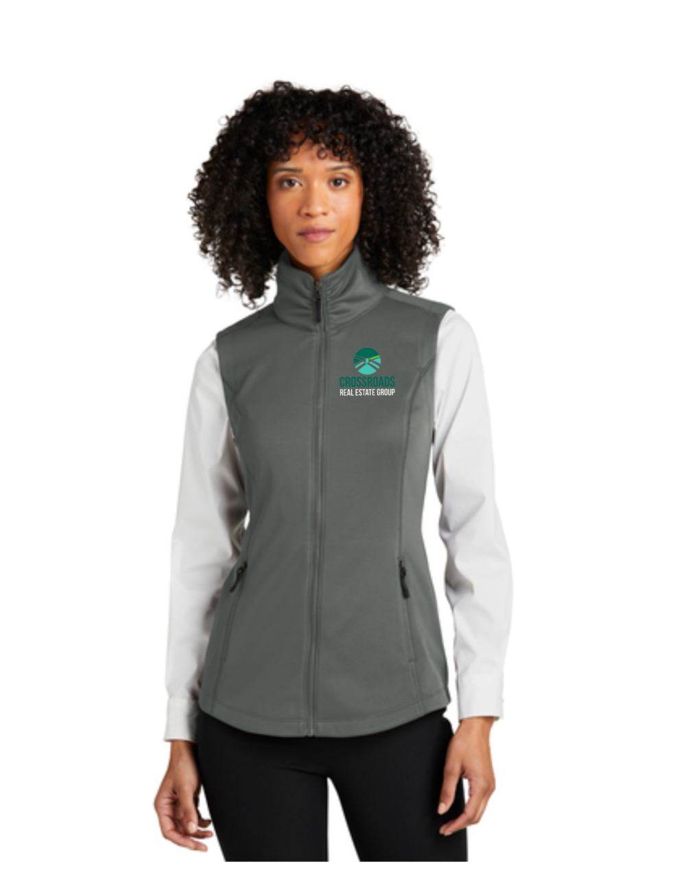 crossroads-real-estate-port-authority-ladies-collective-smooth-fleece-vest-piercy-sports