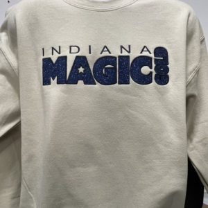 IMG Glitter Embroidery Crew Sweatshirt