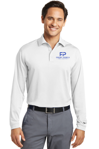 Front Porch Nike Golf Long Sleeve Dri-FIT Stretch Tech Polo