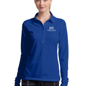 Front Porch Nike Golf Ladies Long Sleeve Dri-FIT Stretch Tech Polo