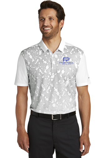 Front Porch Nike Golf Dri-FIT Mobility Camo Polo