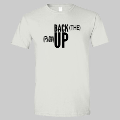 BACK UP TEE (Censored)