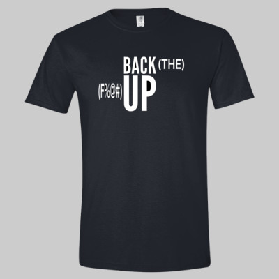 BACK UP TEE (Censored) - Image 3