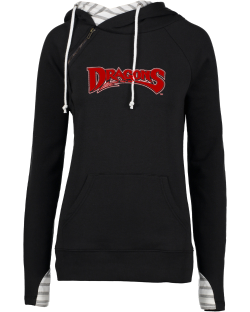 Dragons Striped Double Hoodie