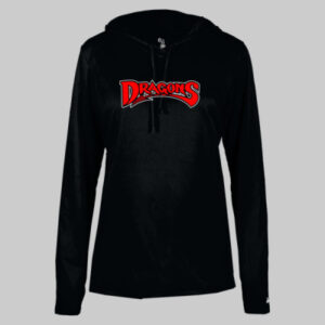 Dragons Ladies L/S Hooded Tee