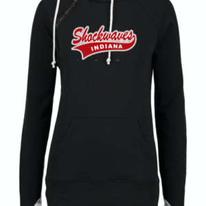 Shockwaves Stripe Double Hooded Sweatshirt