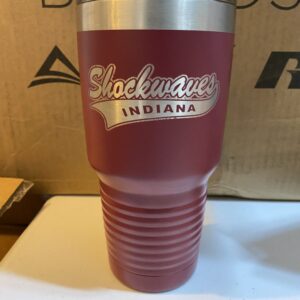 Shockwaves 30oz tumbler