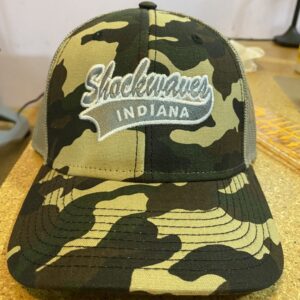 Shockwaves Camo Snapback Hat