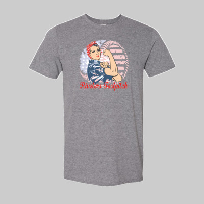 RIVETERS FASTPITCH COTTON TEE - Image 2