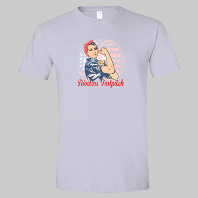 RIVETERS FASTPITCH COTTON TEE - Image 3