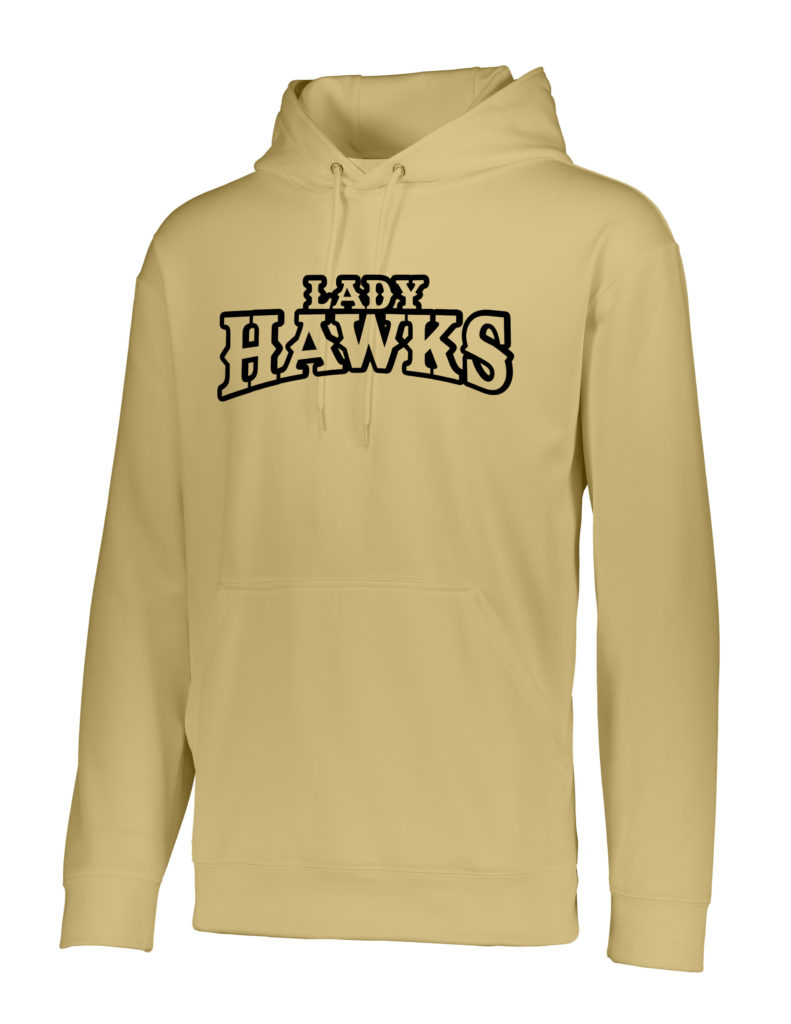 Lady Hawks Performance Sweatshirt Word Logo - Image 5