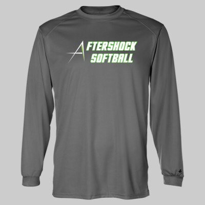 Aftershock Long Sleeve Drifit A Logo - Image 3