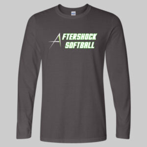 Aftershock Long Sleeve Cotton Tee A Logo
