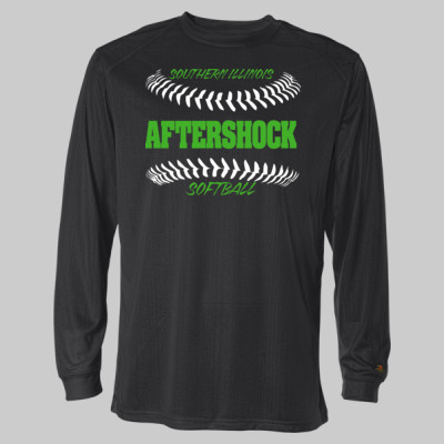 Aftershock Long Sleeve Drifit Seam Logo
