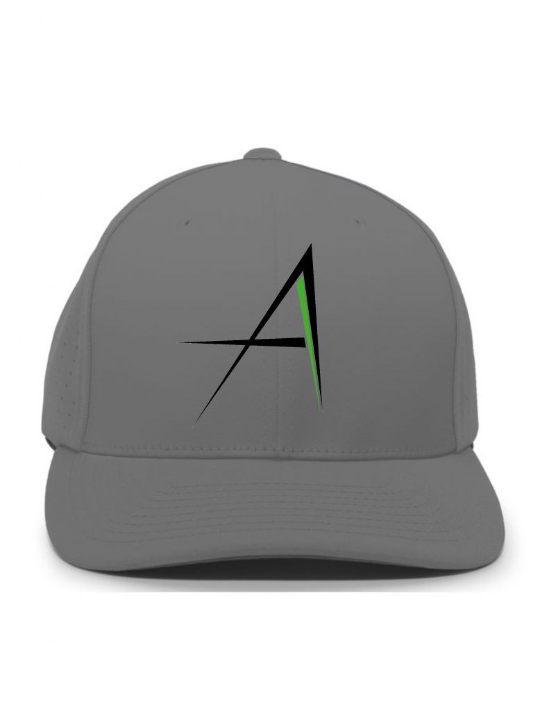 Aftershock Gray Fitted Hat
