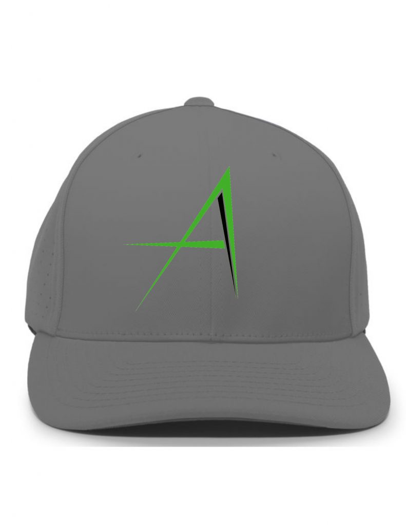 Aftershock Gray Fitted Hat - Image 4