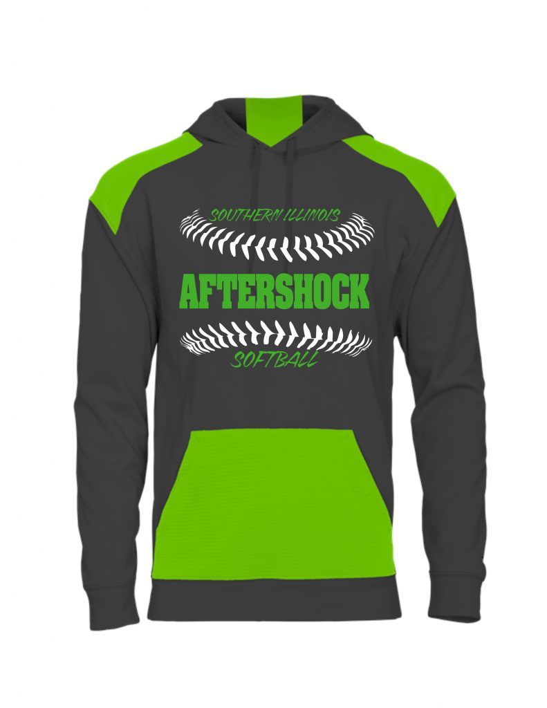 Aftershock Lime Hoodie (3 logo options) - Image 3