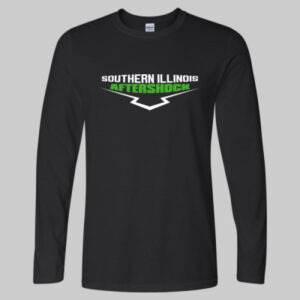 Aftershock Long Sleeve Cotton Tee Plate Logo