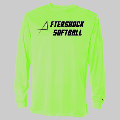 Aftershock Long Sleeve Drifit A Logo - Image 2