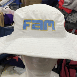 FAM Bucket Hat White