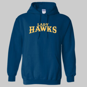 Lady Hawks Cotton Sweatshirt Word Logo