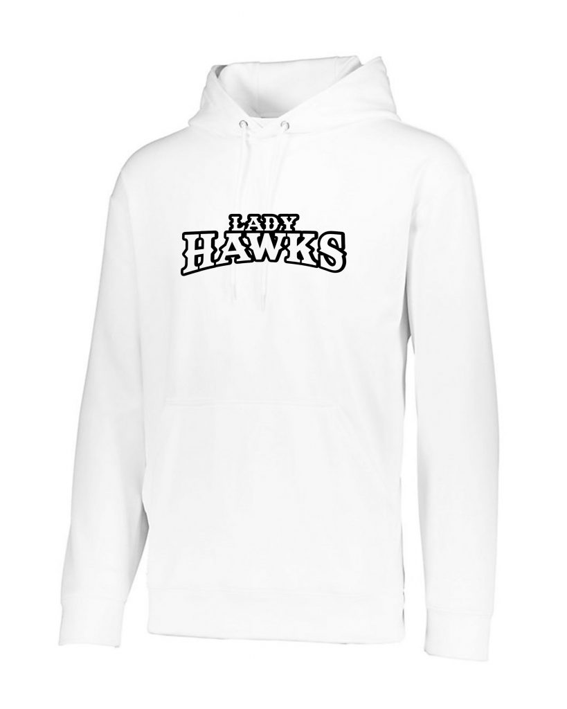 Lady Hawks Performance Sweatshirt Word Logo - Image 4