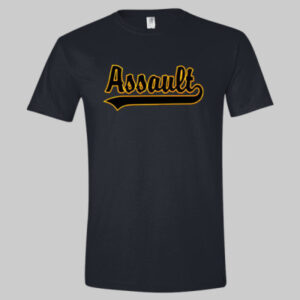 Indiana Assault Cotton Tee Black (3 logos)