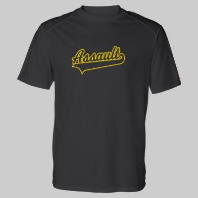 Indiana Assault Fastpitch Black Drifit (3 logos) - Image 2