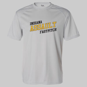Indiana Assault Fastpitch Silver Drifit (2 logos)
