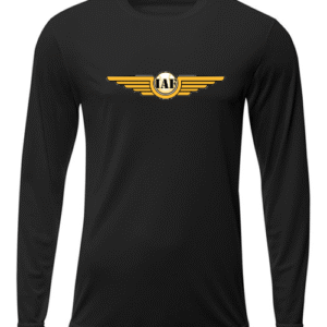 Indiana Assault Fastpitch Black Long Sleeve Drifit Tee (3 logos)