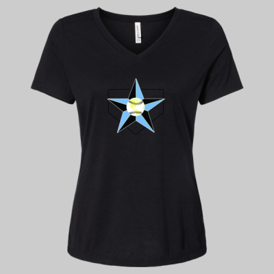 FAM Ladies V-Neck - Image 5