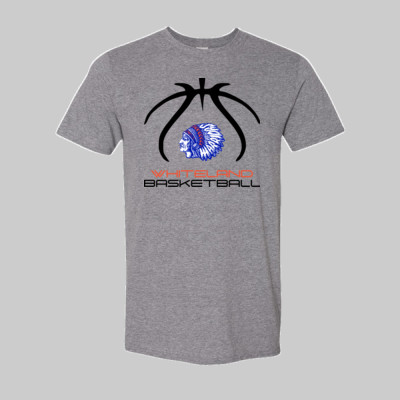 Whiteland Basketball Cotton Tee - Image 8
