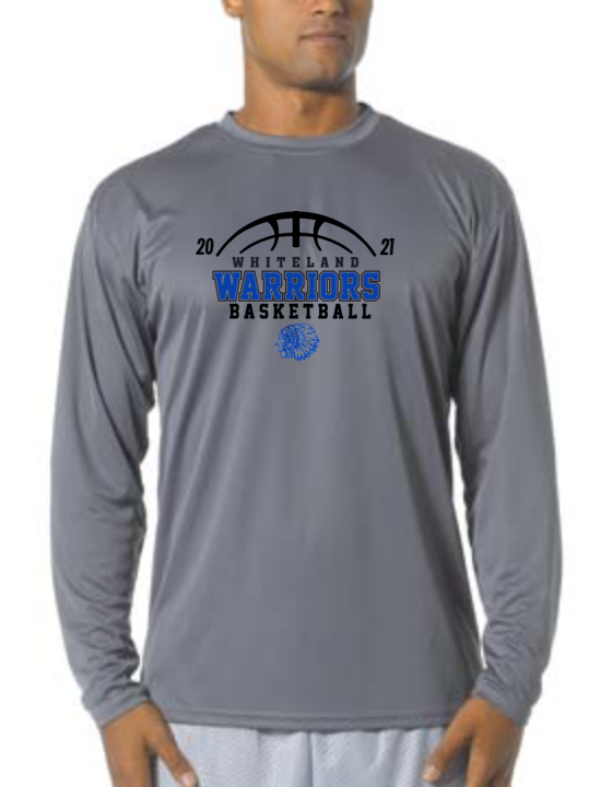 Whiteland Basketball Long Sleeve Drifit Tee - Image 7