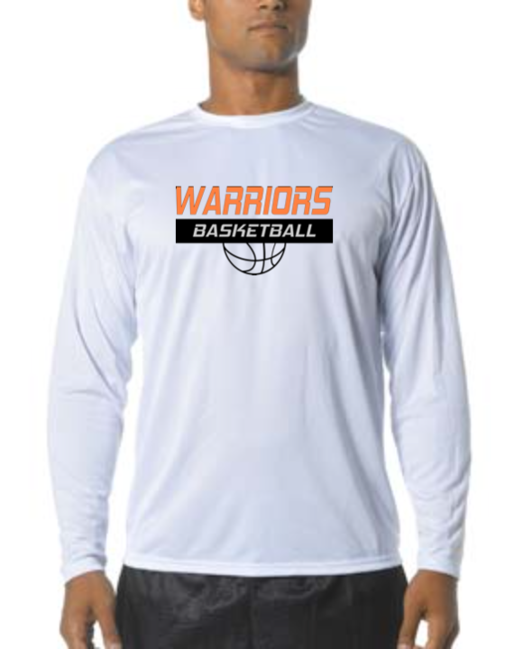 Whiteland Basketball Long Sleeve Drifit Tee - Image 3