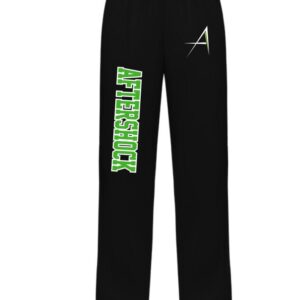 Aftershock Open Bottom Sweatpants 2 Logos